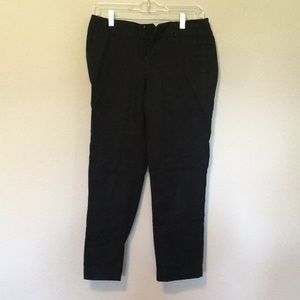 Banana Republic Black Cropped Dress Pants